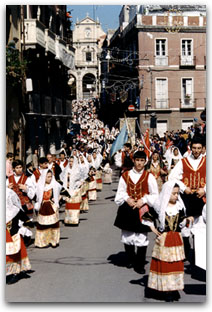 Images of the festival of Sant' Efisio